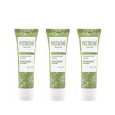 Pistaché Skincare Pistachio Oil Whipped Body Butter Trio pack delivers deep hydration for dry skin.