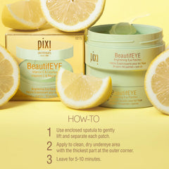 Pixi BeautifEYE duo-pack image emphasizing generous 60 patches total