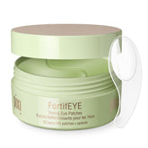 Pixi FortifEYE hydrogel patch close-up hydrates the delicate under-eye skin.