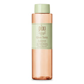 Pixi Glow Tonic bottle pour showing gentle exfoliation for radiant skin.