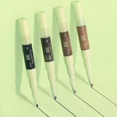 Pixi Natural Brow Duo gel wand provides all-day hold for groomed brows.