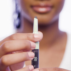 Pixi Natural Brow Duo swatch on skin reveals shade depth and payoff.