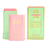 Pixi On-the-Glow Blush Fleur tube front shows a hydrating tint for cheeks