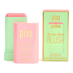 Pixi On-the-Glow Blush Fleur tube front shows a hydrating tint for cheeks
