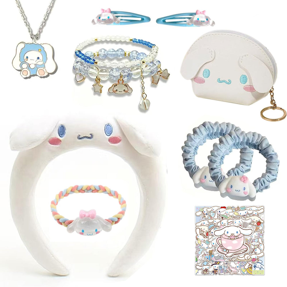 PJKJEUU kawaii headband blue adds playful charm to daily outfits
