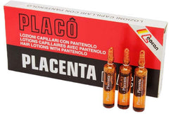 Placenta Placo ampoules dispensing action enables quick scalp application.