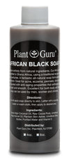 Plant Guru African Black Soap Liquid 4oz bottle ready for daily cleansing and skincare.