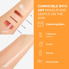 PLANTIFIQUE balm with hyaluronic acid and ceramide hydrates and supports the skin barrier.