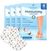 Plantifique Korean Foot Mask box with four pairs for at-home hydration