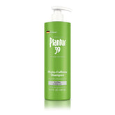 Plantur 39 shampoo bottle closeup for thinning hair cleansing routine