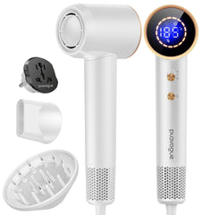 PLAVOGUE travel hair dryer compact design for easy packing and on-the-go styling