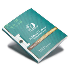 PleasingCare natural bamboo charcoal blotting paper absorbs oil gently and keeps skin fresh.