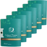 PleasingCare oil-absorbing sheets in dispenser for quick shine control during workouts.