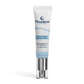 Plexaderm Dual Action Repair Neck Cream jar closeup—luxurious texture for smoother neck skin.