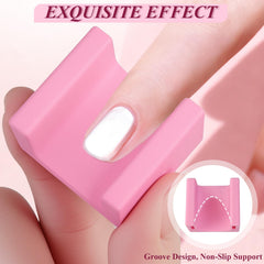 Plman imán uÑas ojo de gato rosa mostrando diferentes efectos disponibles.