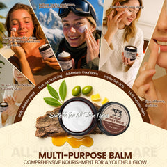 Pnctho Balm for face application delivers lightweight daily hydration.