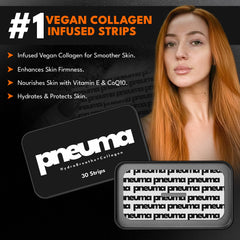 PNEUMA vegan collagen strips central vent design provides breathable fit