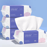 PoeticEHome extra thick disposable towels open box showing full set for gentle cleansing