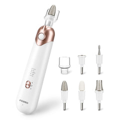 POLAMD professional manicure pedicure kit in white box for at-home salon-quality nail care