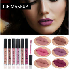 Pomcral makeup kit red liquid eyeliner for clean lines.