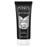 POND'S Bright Miracle tube closeup showing convenient 100g packaging for daily use.