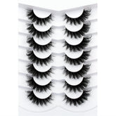 Pooplunch cat eye Russian volume lashes with DD curl for bold defined daytime look