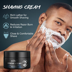 POP MODERN.C shaving brush with soft bristles for smooth lather