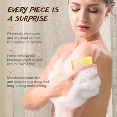 POP MODERN.C Lemongrass Orange soap bar infuses bright citrus aroma for invigorating cleansing.