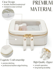 Popvibe mini makeup bag made with premium material for durable, easy-to-clean storage.