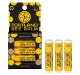 Portland Bee Balm Yuzu lip balm tube front for everyday lip care