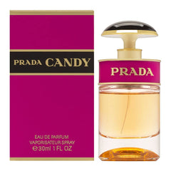 Prada Candy EDP bottle shows warm vanilla for everyday elegance.