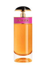 Prada Candy Eau de Parfum bottle for women offers warm gourmand fragrance for daily wear.