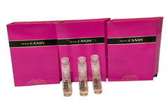 Prada Candy sample vial front view for on-the-go fragrance touch-ups.