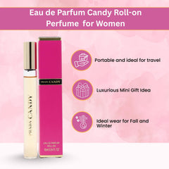 Prada Candy travel spray bottle front view for daily wear