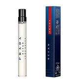 Prada Luna Rossa Ocean EDT bottle front showcases fresh marine notes for everyday confidence.