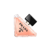 Prada Paradoxe bottle front—amber floral fragrance for day-to-night elegance.