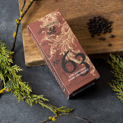 Pre de Provence No.63 cologne bottle highlighting masculine fragrance from office to evening