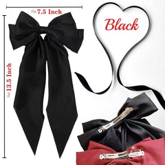 Prehot satin bow closeup shows smooth sheen and premium fabric.
