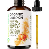 Premium Nature Pumpkin Seed Oil bottle shown for easy application and skin nourishment
