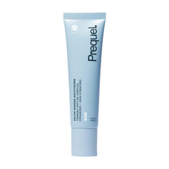 Prequel Skin AM/PM Modern Moisturizer jar closeup highlighting barrier support