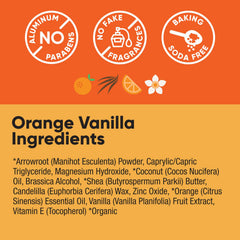 Pretty Frank zinc-magnesium odor-control deodorant, baking soda-free, keeps you fresh.