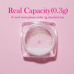 PrettyDiva mermaid-aurora-nail-powder-application-tools laid out for beginner use.