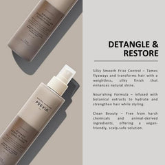 Close-up of PREVIA White Truffle formula highlighting shine and fortification.