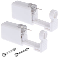 prgislew nose piercing gun 2-pack ready for simple at-home piercing.