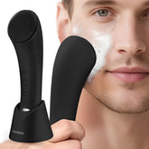PRITECH facial cleansing brush front view for easy daily cleansing.