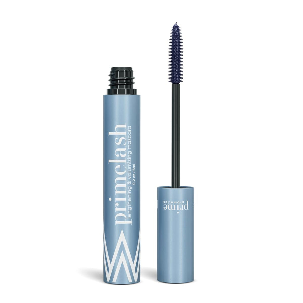 Prime Prometics PrimeLash Mascara wand close-up, precision brush for defined, separated lashes.