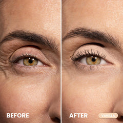 PrimeEyes 12-hour wear maintains vibrant color without creasing.