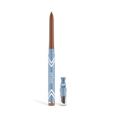 Prime Prometics PrimeEyes Glide Eyeliner copper metallic swatch shows waterproof finish