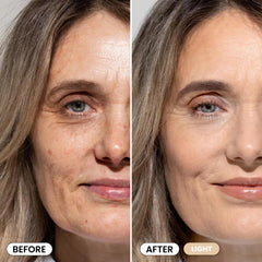 Prime Prometics PrimeSkin CC+ Cream swirl application demonstrates easy blend and natural coverage
