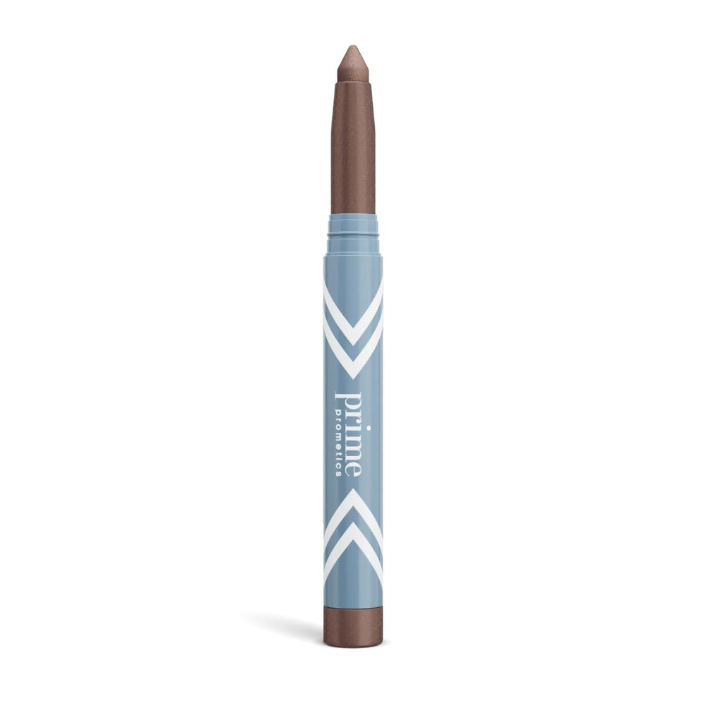PrimeEyes Eye Brightener tube demonstrates silky formula for quick eye lift.